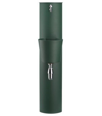 FONTANA A PARETE CON ATTACCHI VERDE