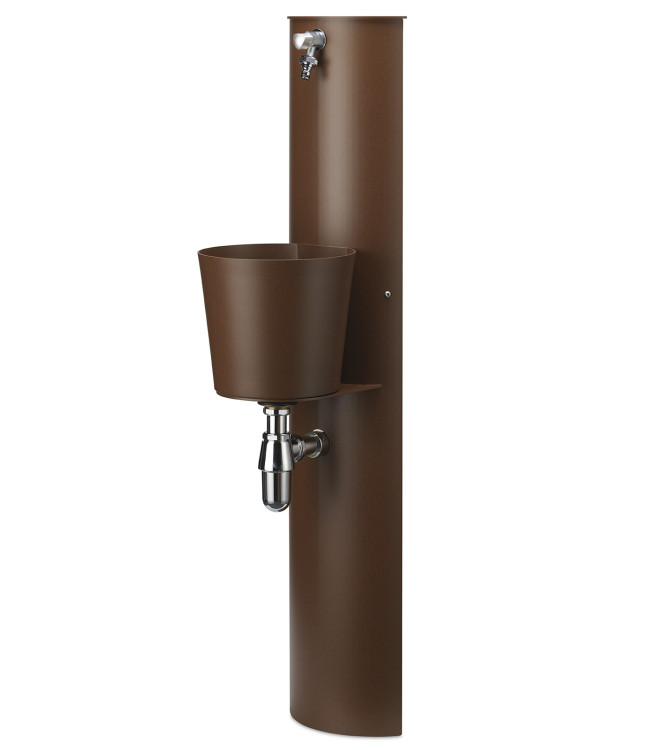 FONTANA A PARETE RUGGINE