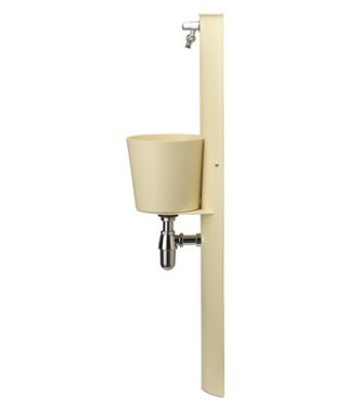 FONTANA A PARETE CON ATTACCHI AVORIO