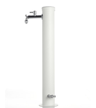 FONTANA 2 RUBINETTI BIANCO