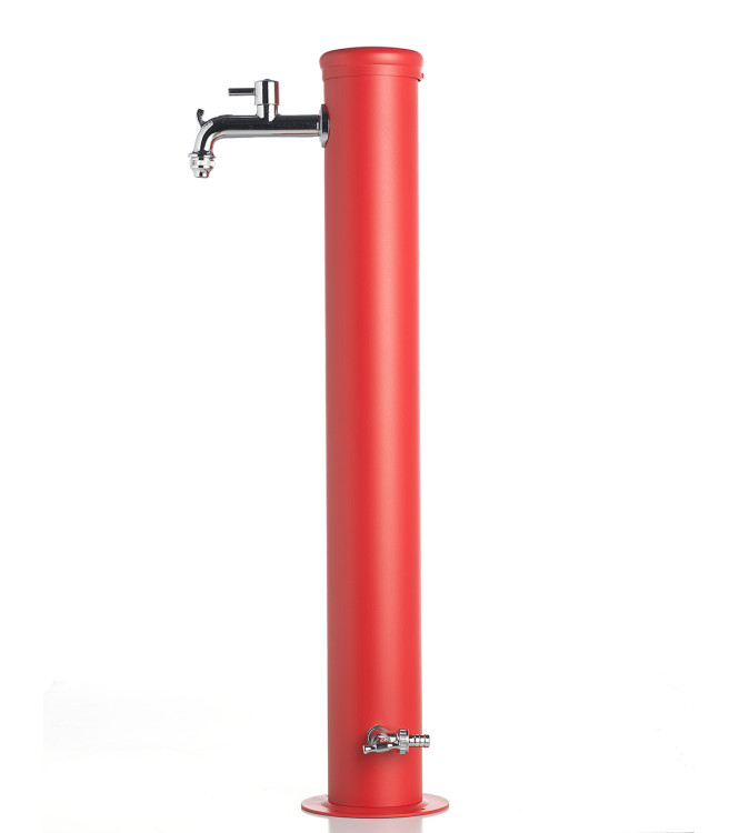 FONTANA 2 RUBINETTI ROSSO