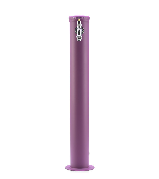 FONTANA CON GHIERA IN TINTA 1 RUBINETTO VIOLA