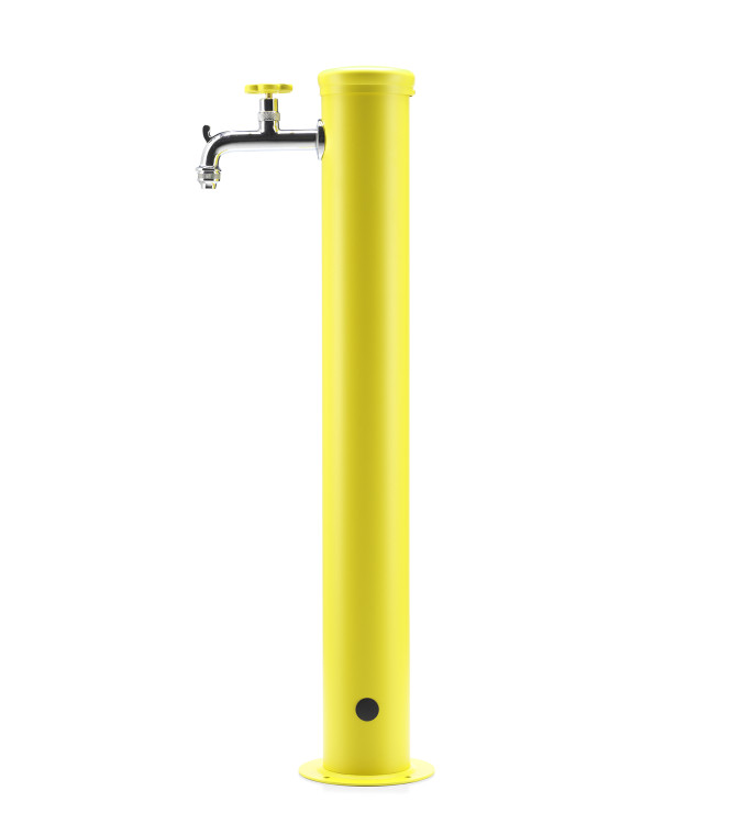 FONTANA CON GHIERA IN TINTA 1 RUBINETTO GIALLO