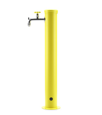 FONTANA CON GHIERA IN TINTA 1 RUBINETTO GIALLO