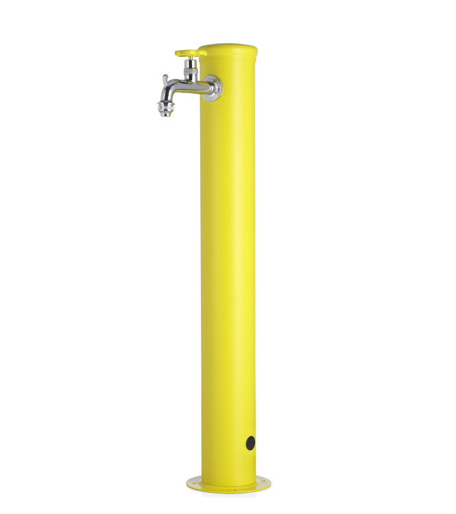 FONTANA CON GHIERA IN TINTA 1 RUBINETTO GIALLO