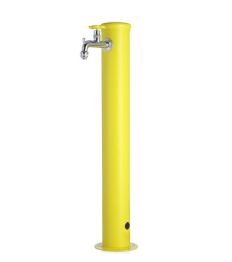 FONTANA CON GHIERA IN TINTA 1 RUBINETTO GIALLO