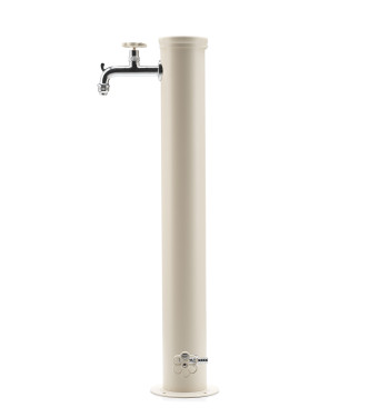 FONTANA CON GHIERA IN TINTA 2 RUBINETTO AVORIO