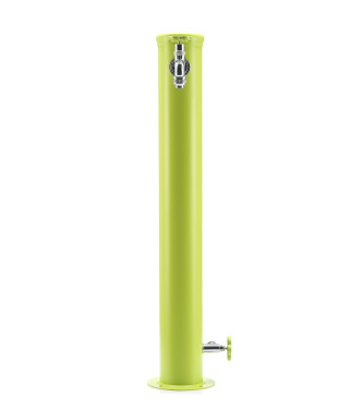 FONTANA CON GHIERA IN TINTA 2 RUBINETTO VERDE ACIDO