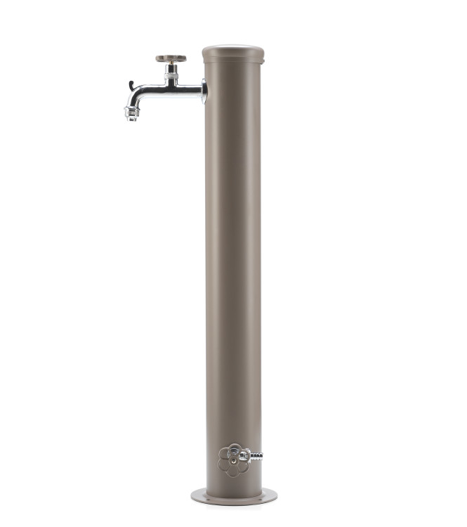 FONTANA CON GHIERA IN TINTA 2 RUBINETTO TORTORA