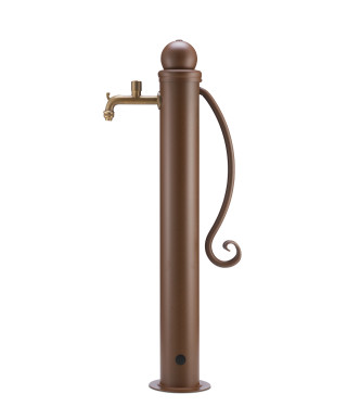 FONTANA A COLONNA ALTA RUGGINE