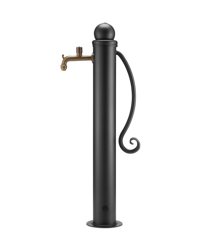 FONTANA A COLONNA ALTA ANTRACITE