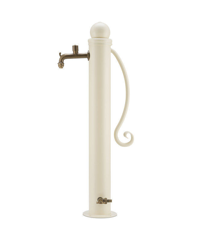 FONTANA A COLONNA ALTA AVORIO