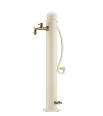 FONTANA A COLONNA ALTA AVORIO