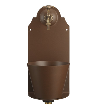 FONTANELLA A PARETE RUGGINE