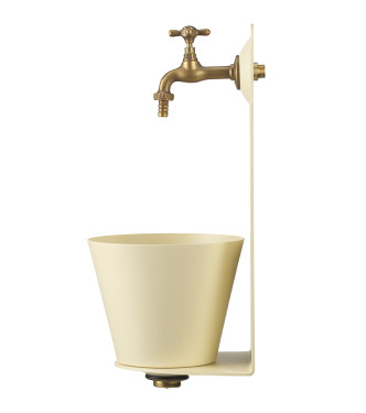 FONTANELLA A PARETE AVORIO