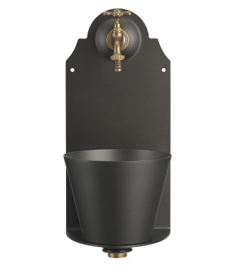 FONTANELLA A PARETE ANTRACITE