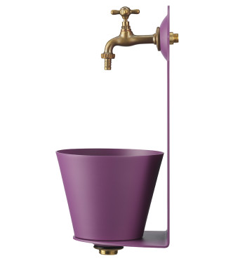 FONTANELLA A PARETE VIOLA