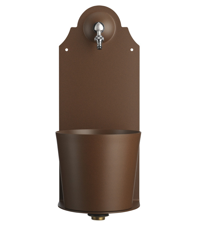 FONTANA A PARETE RUGGINE