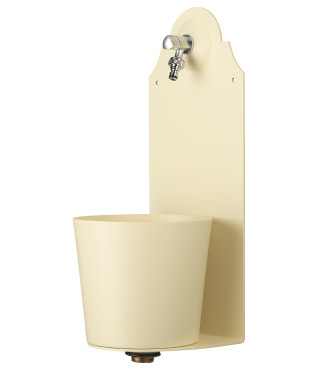 FONTANA A PARETE AVORIO