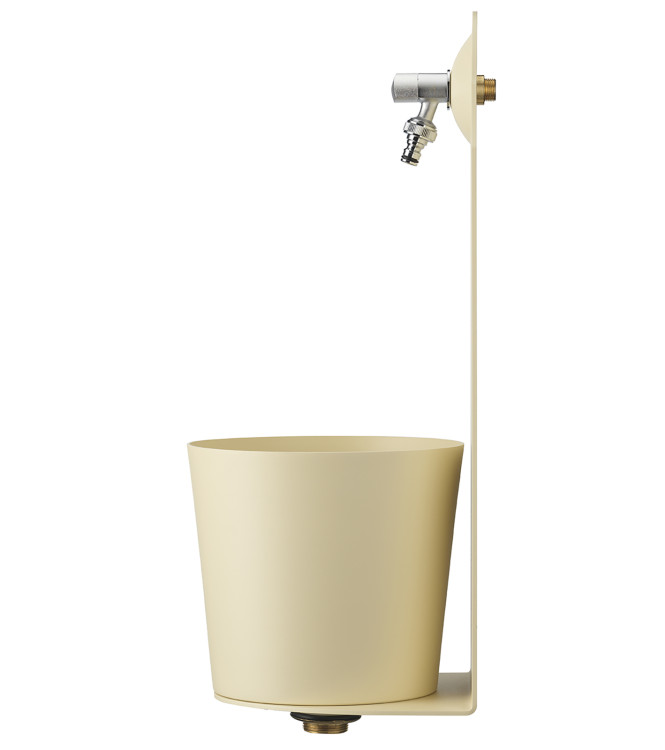 FONTANA A PARETE AVORIO