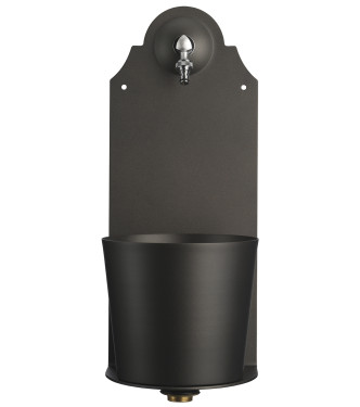 FONTANA A PARETE ANTRACITE