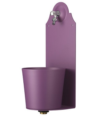 FONTANA A PARETE VIOLA