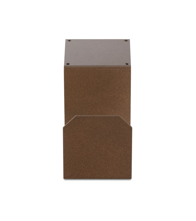 PORTA-GOMMA QUADRATO RUGGINE