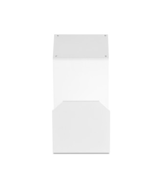 PORTA-GOMMA QUADRATO BIANCO