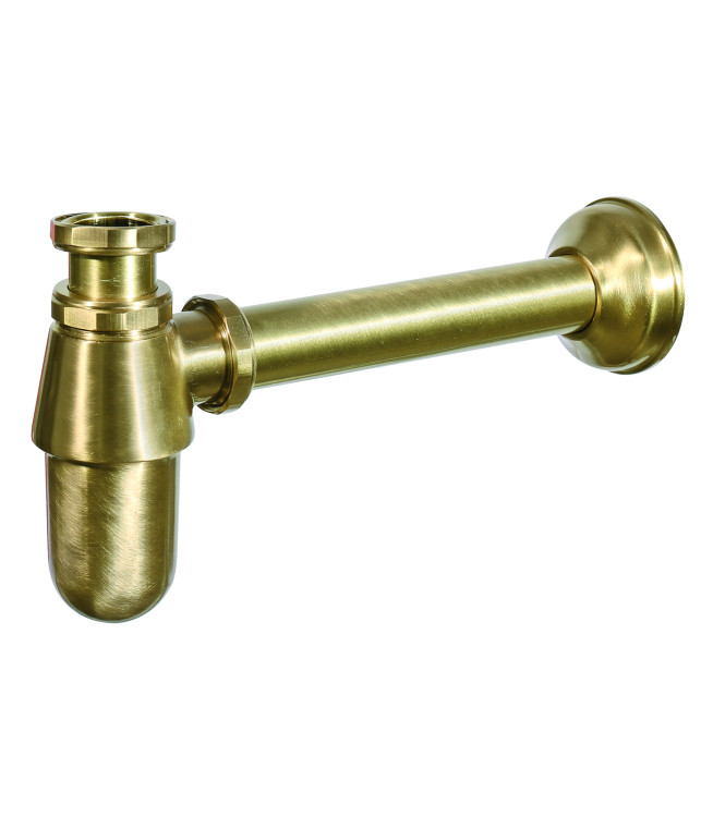 SIFONE IN OTTONE SPAZZOLATO