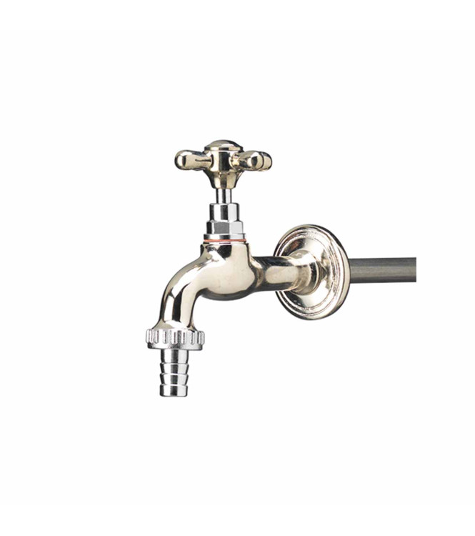 RUBINETTO OTTONE CROMATO