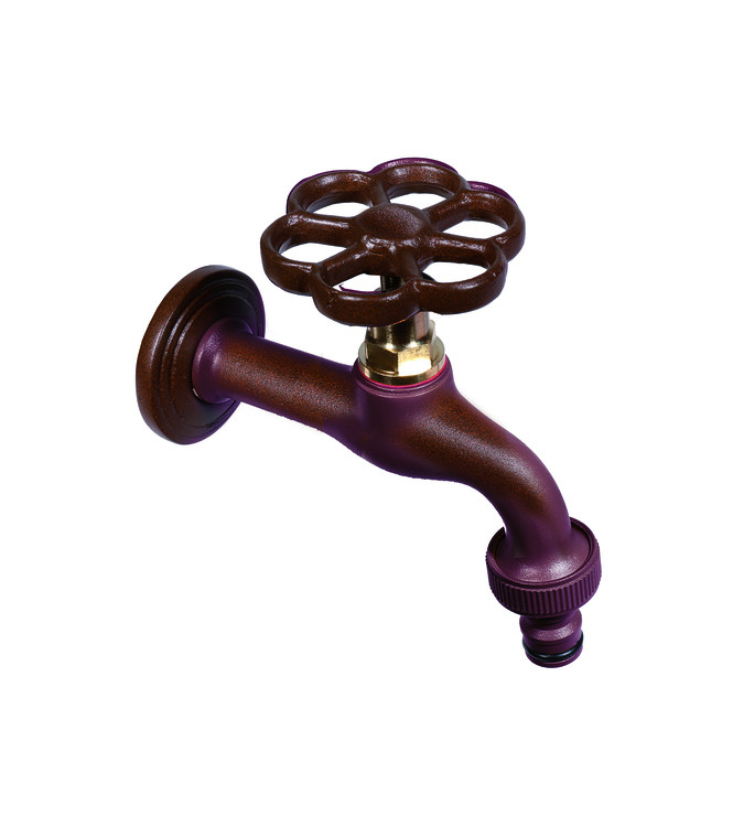 RUBINETTO COLORATO RUGGINE