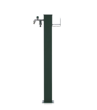 FONTANA ALLUMINIO DOPPIO RUBINETTO + PG VERDE