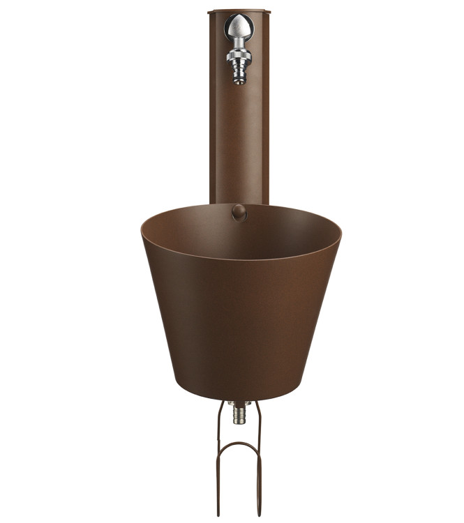 FONTANA A PARETE RUGGINE