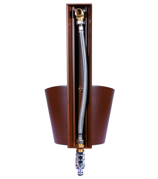 FONTANA A PARETE RUGGINE