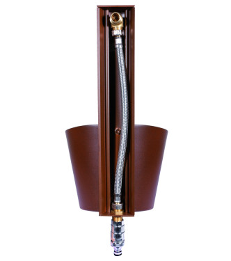 FONTANA A PARETE RUGGINE