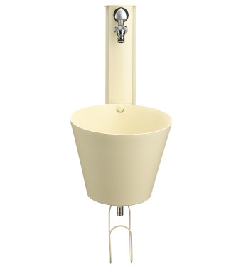 FONTANA A PARETE AVORIO