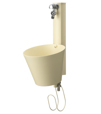 FONTANA A PARETE AVORIO