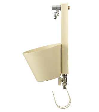 FONTANA A PARETE AVORIO