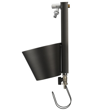 FONTANA A PARETE ANTRACITE