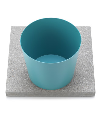 BASE IN GRANIGLIA CON VASCHETTA TURCHESE