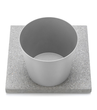 BASE IN GRANIGLIA CON VASCHETTA ALLUMINIO