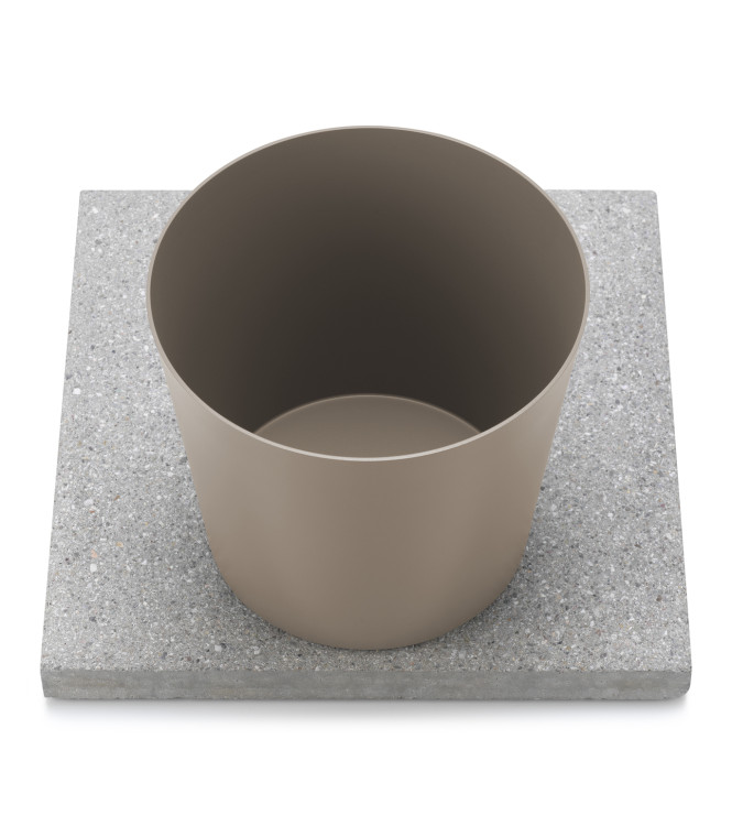 BASE IN GRANIGLIA CON VASCHETTA TORTORA