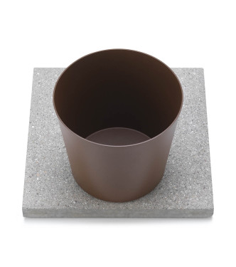 BASE IN GRANIGLIA CON VASCHETTA RUGGINE