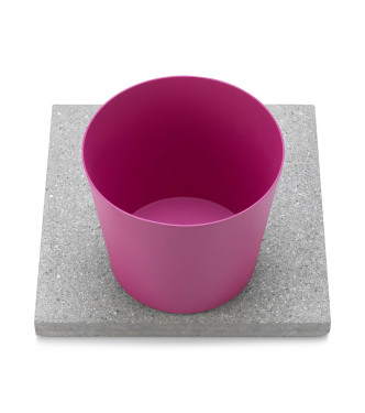 BASE IN GRANIGLIA CON VASCHETTA CICLAMINO