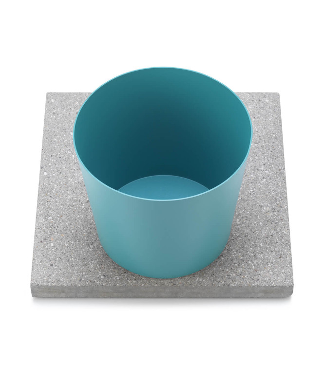 BASE IN GRANIGLIA CON VASCHETTA TURCHESE