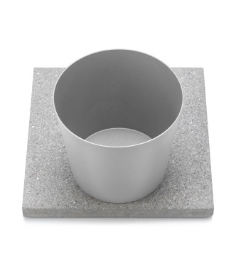 BASE IN GRANIGLIA CON VASCHETTA ALLUMINIO