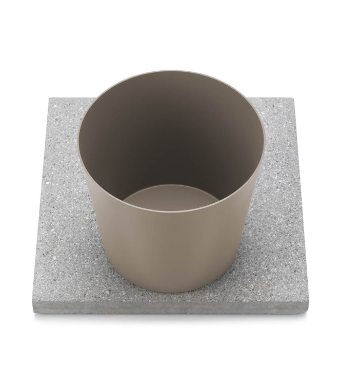 BASE IN GRANIGLIA CON VASCHETTA TORTORA