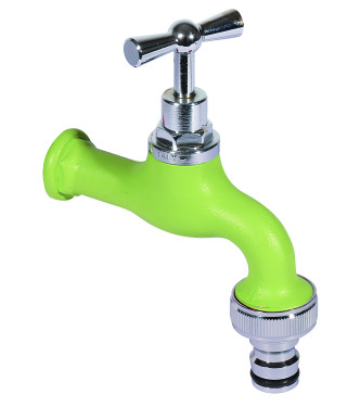 RUBINETTO CROMATO COLORE VERDE ACIDO