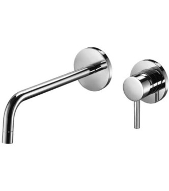 PAFFONI LIG006 LIGHT MISCELATORE INCASSO LAVABO L.175 CROMATO