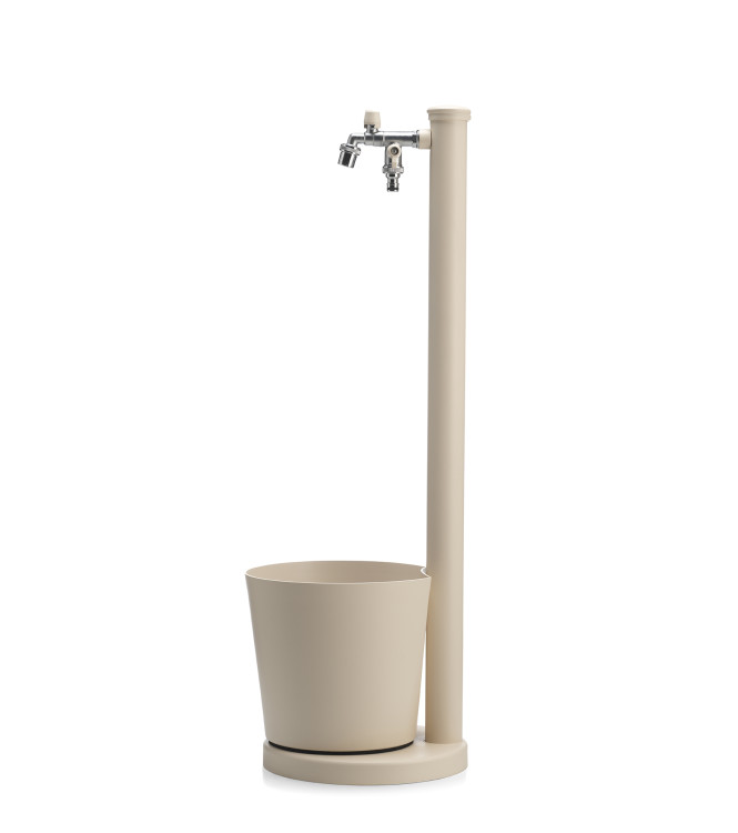 FONTANA CON VASCHETTA AVORIO